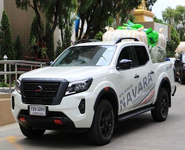 นิสสัน ร่วมกับจส.100 จัดกิจกรรมคาราวานน้ำใจไทย ฝ่าวิกฤติโควิด-19