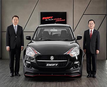 “ซูซูกิ”ตอกย้ำภาพลักษณ์สปอร์ตอีโคคาร์ แนะนำ ‘SUZUKI SWIFT GL PLUS’ ราคาเพียง 567,000 บาท