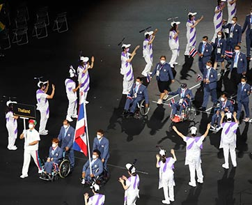 มหกรรมกีฬา "พาราลิมปิก โตเกียว" เปิดฉากการแข่งขันอย่างเป็นทางการ