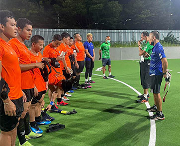 โค้ชก้องกำชับแข้งตาบอดไทยมีสมาธิดวลสเปนนัดแรก 29 สิงหาคมนี้