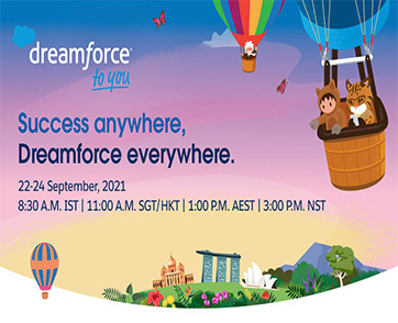 เซลส์ฟอร์ซ เจาะตลาดเอเชียแปซิฟิค เปิดงาน Dreamforce 2021 