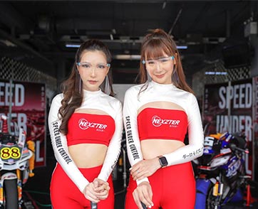 แน่นๆ !! ทัพพริตตี้จากสนามแข่ง OR BRIC Superbike 2021 จ.บุรีรัมย์