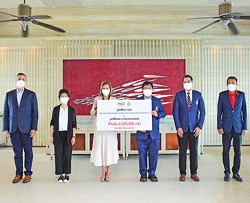 มูลนิธิโคคา-โคล่า มอบเงินมูลค่ากว่า 2 ล้านบาท ให้แก่มูลนิธิโรงพยาบาลสงขลานครินทร์ 