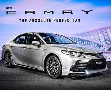 โตโยต้า แนะนำ คัมรี รุ่นปรับปรุงโฉมใหม่ The Absolute Perfection ความสมบูรณ์แบบที่เป็นคุณ