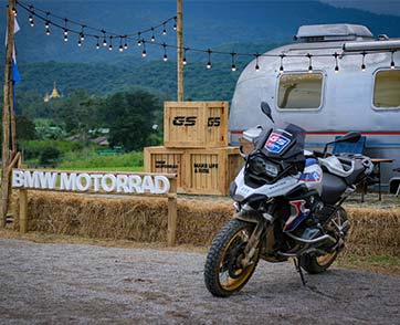 บีเอ็มดับเบิลยู มอเตอร์ราด เชิญร่วมผจญภัยในประสบการณ์ GS Glamping กับบีเอ็มดับเบิลยู R 1250 GS