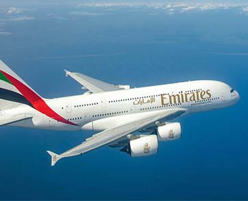 เอมิเรตส์เสริมทัพเที่ยวบิน A380 พร้อมบินตรงสามไฟลท์ต่อวัน สู่กรุงเทพฯ รองรับการเปิดประเทศ 