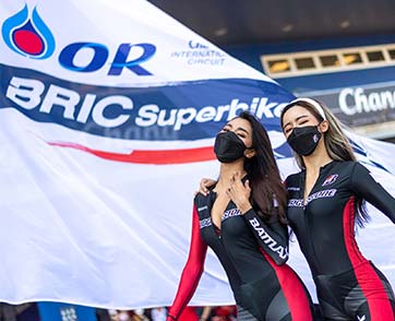 นางฟ้าสนามแข่ง รวมทัพพริตตี้ระดับตัวแม่ OR BRIC Superbike ส่งตรงจากบุรีรัมย์