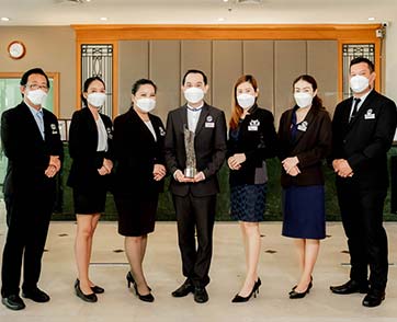 โรงแรมแคนทารี เบย์ ระยอง รับรางวัลอุตสาหกรรมท่องเที่ยวไทย ครั้งที่ 13 จากการท่องเที่ยวแห่งประเทศไทย