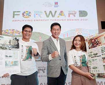 นิปปอนเพนต์ เผยสองนักศึกษารุ่นใหม่ผู้ชนะเลิศจากเวที Asia Young Designer Awards 2021