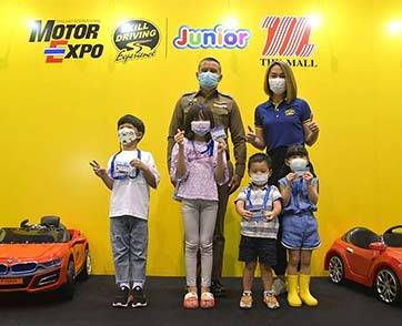 “SKILL DRIVING JUNIOR” ร่วมมือ “THE MALL” จัดการเรียนรู้ ฝึกวินัยจราจรให้เด็ก และเยาวชน
