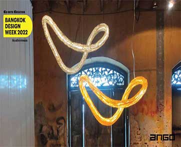 คอลเลกชั่นล่าสุดจาก Ango ในงาน Bangkok Design Week 2022 จัดขึ้นระหว่างวันที่ 5-13 กุมภาพันธ์ นี้