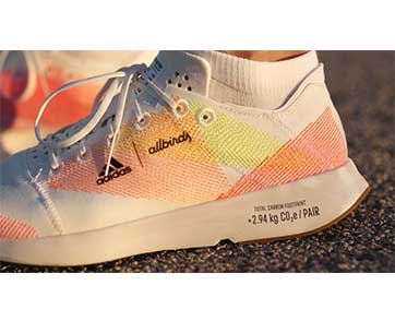 อาดิดาส และ ออลเบิร์ดส เปิดตัว ADIZERO X ALLBIRDS 2.94 KG CO2E รองเท้าวิ่งที่มีคาร์บอนฟุตพรินท์จากการผลิตน้อยที่สุด
