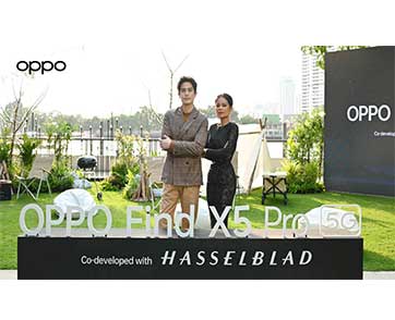 ออปโป้เผยโฉม “OPPO Find X5 Pro 5G” สมาร์ตโฟนแฟลกชิปรุ่นใหม่