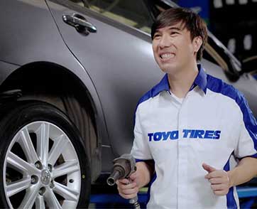 "เอ็ด 7 วิ" คอนเฟิร์ม ยางโตโยไทร์ นั้นโก้จริง!!