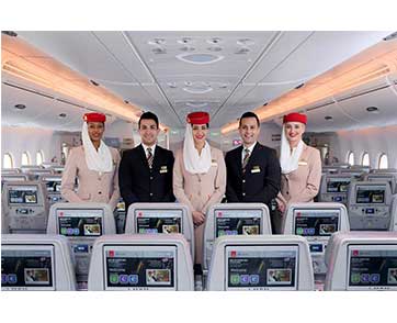 เอมิเรตส์ เฟ้นหาลูกเรือหน้าใหม่มากความสามารถจาก 30 เมืองทั่วโลก ใน 6 อาทิตย์ข้างหน้า 