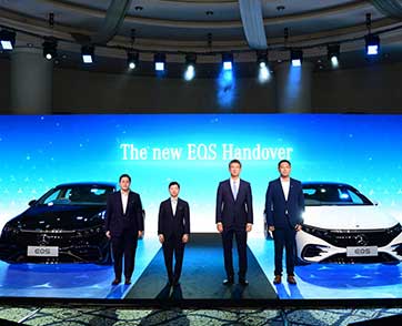 เมอร์เซเดส-เบนซ์ ส่งมอบ “The new EQS” ให้ผู้จำหน่ายอย่างเป็นทางการ 4 แห่ง ตอบรับกระแสความสนใจในยานยนต์ไฟฟ้า