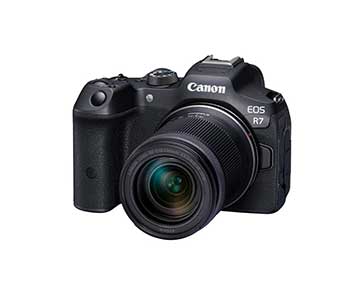 แคนนอนพัฒนาสู่อีกขั้นเทคโนโลยีของกล้องมิเรอร์เลส Canon EOS R7 และ EOS R10 เซนเซอร์ APS- C พร้อมเลนส์ระบบ RF-S รุ่นใหม่