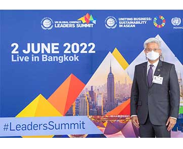 “นพปฎล เดชอุดม” ผู้บริหารเครือซีพี ร่วมเวทีระดับโลก UN Global Compact Leaders Summit 2022 