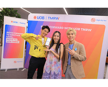 เปิดตัวแอป UOB TMRW แพลตฟอร์มธนาคารดิจิทัลแบบครบวงจร จากยูโอบี ประเทศไทย