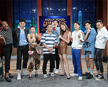 “รัศมีแข-มะตูม-ต้นหอม” บ้านแทบแตก!!! จัดเต็ม “ตูมตาม-แซ็ค-ปอ” ใน “Hollywood Game Night Thailand”