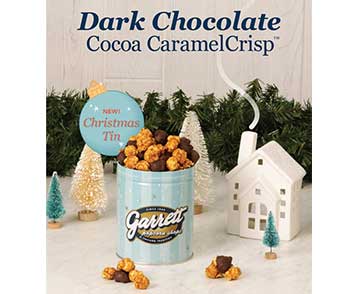 ส่องประกายในวันคริสต์มาสปีนี้ไปพร้อมกับ Garrett Popcorn Shops® วางจำหน่ายแล้วตั้งแต่วันนี้ถึง 1 มกราคม 2023 เท่านั้น