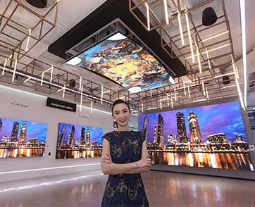 ซัมซุงโชว์เคสนวัตกรรมจอภาพยิ่งใหญ่ Samsung Southeast Asia Display Solutions Showroom รวมจอแสดงผลสุดล้ำ