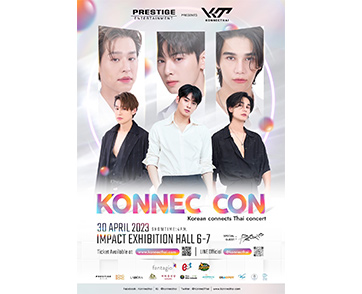 ซัมเมอร์ปีนี้ ของทุกคนจะอบอุ่นเพิ่มมากขึ้น เมื่อ 3 หนุ่ม ชาอึนอู, บิวกิ้น พุฒิพงศ์ และ เจฟ ซาเตอร์ พร้อมโชว์บนเวที่ KONNEC CON ในวันที่ 30 เมษายน 256