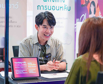 แขกรับเชิญพิเศษของแบรนด์ Merigin ผลิตภัณฑ์เพื่อสุขภาพและความงาม หมอก๊กเลี้ยงปริญญา อังสนันท์ แพทย์เวชศาสตร์ชะลอวัยและการฟื้นฟูสุขภาพ