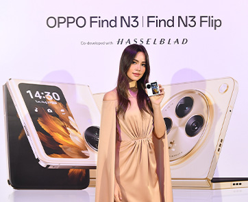 ออปโป้ ชวนคนดังเปิดม่าน Art Performance ครั้งแรกที่ Monet & Friends Alive Bangkok ต้อนรับการมาถึงของ OPPO Find N3 Find N3 Flip สมาร์ตโฟนจอพับระดับแฟลกชิป