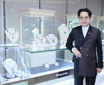 “บิวตี้ เจมส์” เปิดปฐมบทใหม่ โชว์รูมจิวเวลรี่หรูใจกลางศาลาแดง