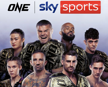 ความร่วมมือครั้งใหญ่! ONE จับมือ Sky Sports ยิงสดการแข่งขันสู่สหราชอาณาจักร