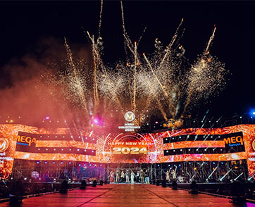 เมกาบางนาพร้อมกองทัพศิลปินชื่อดัง ร่วมต้อนรับปี 2567 อย่างยิ่งใหญ่  จัดเต็มคืนส่งท้ายปีในงาน “MEGA COUNTDOWN 2024”