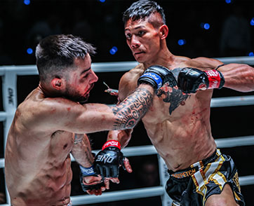 ไม่ผิดหวัง “เสือแบล็ค” แท็กทีม “รุ่งราวี” กำชัยศึก ONE Fight Night 18