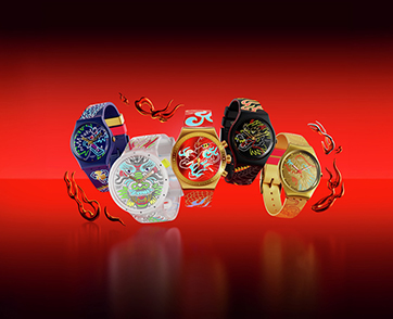 Swatch เผยโฉม YEAR OF THE DRAGON คอลเลกชั่นดีไซน์สุดโดดเด่นฉลองปีมังกร ส่งมอบความสิริมงคลสู่นาฬิกา