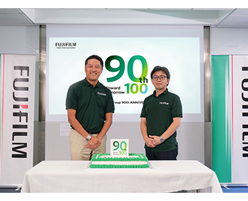 ฟูจิฟิล์ม ฉลองครบรอบ 90 ปี เดินหน้าสร้างคุณค่าให้สังคม ประกาศจุดมุ่งหมายใหม่แห่งการ “แต่งแต้มรอยยิ้มให้โลกของเรา”