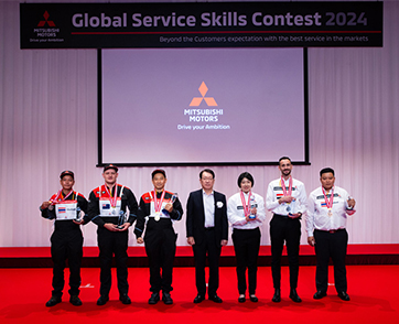 มิตซูบิชิ มอเตอร์ส ประเทศไทย คว้า 2 รางวัล การแข่งขันทักษะการบริการระดับโลก “Global Service Skills Contest 2024” ณ ประเทศญี่ปุ่น