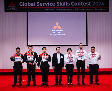 มิตซูบิชิ มอเตอร์ส ประเทศไทย คว้า 2 รางวัล การแข่งขันทักษะการบริการระดับโลก “Global Service Skills Contest 2024” ณ ประเทศญี่ปุ่น