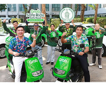 แกร็บ ผนึก กทม.ผุดแคมเปญ “Safe Ride | Safe Road” รณรงค์ขับขี่ปลอดภัย สร้างความมั่นใจในช่วงสงกรานต์