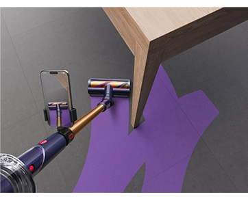 Dyson เปิดตัวเทคโนโลยีใหม่สุดล้ำ  เครื่องมือแสดงตำแหน่งทำความสะอาดแบบเสมือนจริง  เพื่อการทำความสะอาดแบบล้ำลึกและแม่นยำ