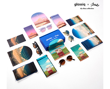 เปลี่ยนสีสันให้โลกสวยได้ทุกวันกับฟิลเตอร์เลนส์ 4 สีจาก Glassiq ในคอลเลคชั่นใหม่ “Glassiq x BINKO Sky Diary Collection”