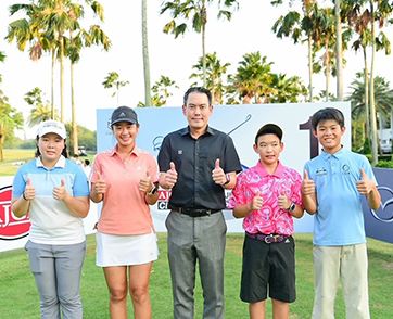 เยาวชนทั่วเอเชียร่วมแข่งขันกอล์ฟก้าวแรกสู่เวทีโลก Mazda AJGA Thailand Junior Championship 2024