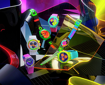 Swatch NEON คอลเลกชั่นใหม่ นำเสนอนาฬิกาดีไซน์ไอคอนิก  โดดเด่นด้วยกลิ่นอายความสนุกในยุค 80 และ 90