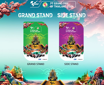  ประเทศไทยเผยโฉมบัตร MotoGP 2024 ผสานความงดงามสถานที่ไอคอนสำคัญของประเทศ