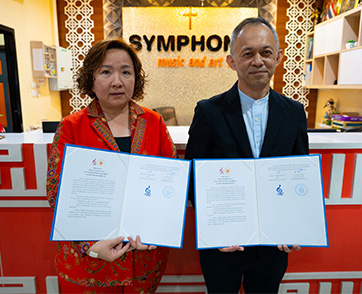  โรงเรียนดนตรีและศิลปะซิมโฟนี จับมือพันธมิตร คณะดุริยางคศาสตร์ มหาวิทยาลัยศิลปากร 