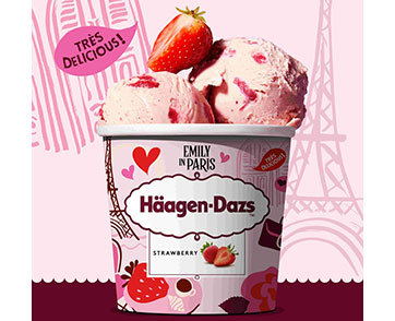 Häagen-Dazs เปิดตัวคอลเล็กชันไอศกรีมใหม่ Emily in Paris  พร้อมให้แฟน ๆ ชาวไทย ลิ้มรสความอร่อยระดับพรีเมี่ยมสไตล์ปารีสแล้ววันนี้