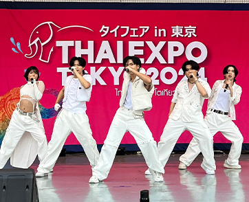 “อาร์ท, ปอล, ปลื้ม, บิ๊ก, ,มอร์แกน”แห่งวง Y2Z ยกทัพความฟินอินเจแปน โชว์เสต็ปในงานใหญ่ Thai Expo Tokyo 2024