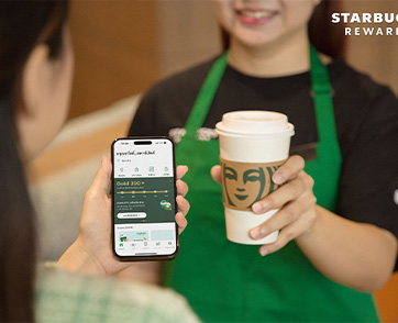 More Choices, More Rewards สตาร์บัคส์ปรับโฉมโปรแกรม Starbucks® Rewards ครั้งยิ่งใหญ่ ให้สมาชิกทุกระดับ  สะสมดาวแลกรับสิทธิประโยชน์ได้หลากหลายยิ่งขึ้น
