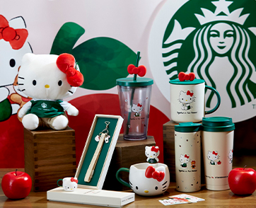 สตาร์บัคส์ ร่วมกับ Hello Kitty ส่งมอบความสุขและความสนุกยิ่งกว่าที่เคย