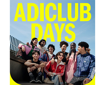 อาดิดาส จัดแคมเปญ adiClub Days ชิงรางวัลใหญ่ adiClub Pro Pass ช้อปฟรี 6 เดือน และ ตั๋วชมอาร์เซนอลติดขอบสนาม พร้อมมอบของที่ระลึกอีกเพียบ!