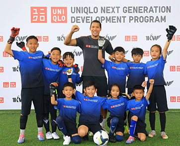 ยูนิโคล่ สร้างแรงบันดาลใจให้เยาวชนในการมุ่งสู่การเป็นนักกีฬาอาชีพ  กับโครงการ UNIQLO Next Generation Development Program ครั้งที่ 2 